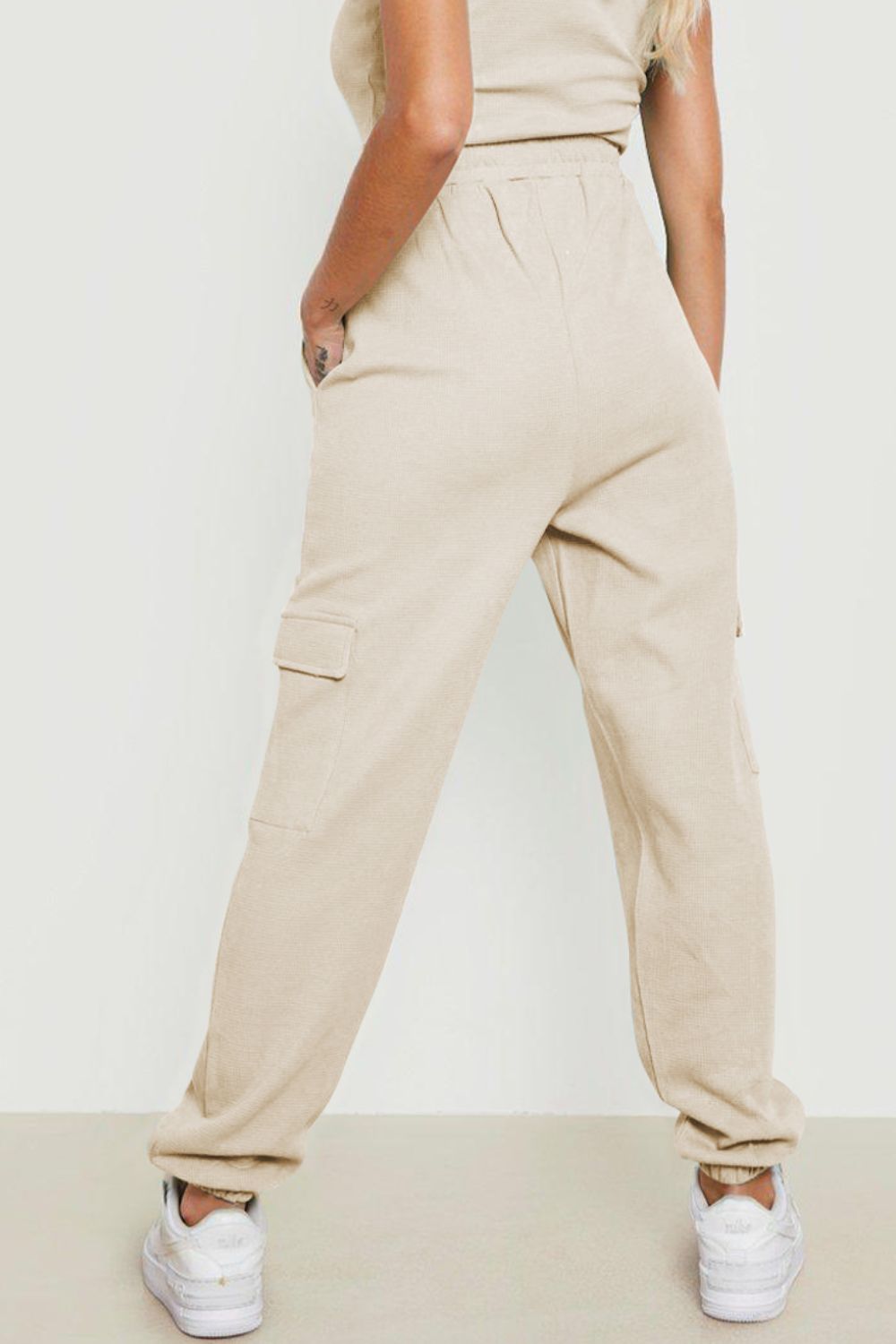 Drawstring Joggers with Pockets - GlossDrop
