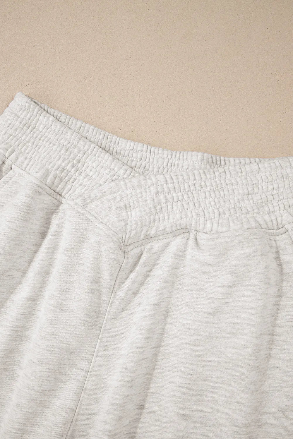 Elastic Waist Active Pants with Pockets - GlossDrop