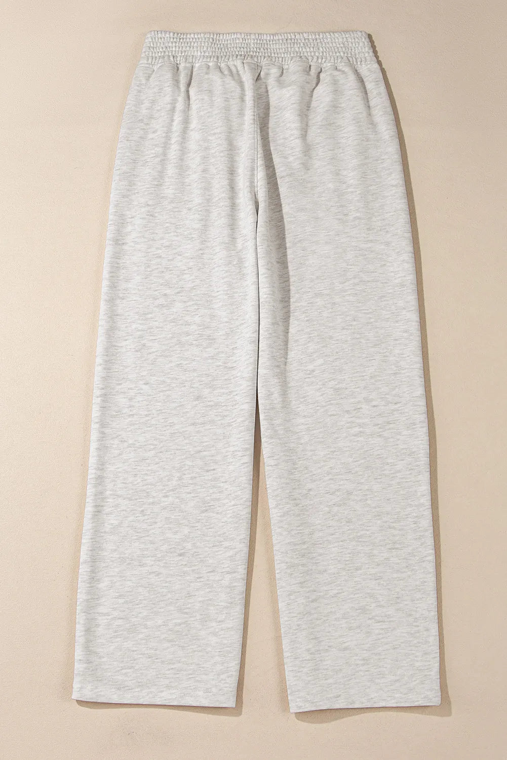 Elastic Waist Active Pants with Pockets - GlossDrop