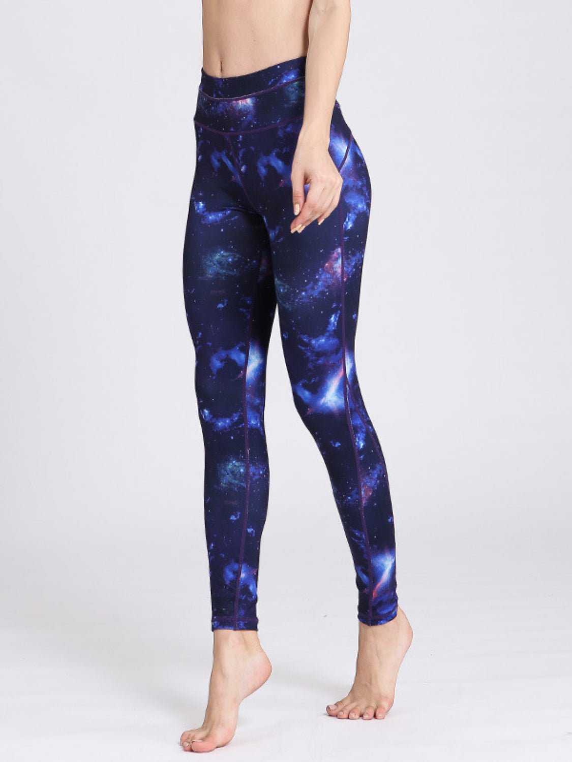 Printed Active High Waist Leggings - GlossDrop