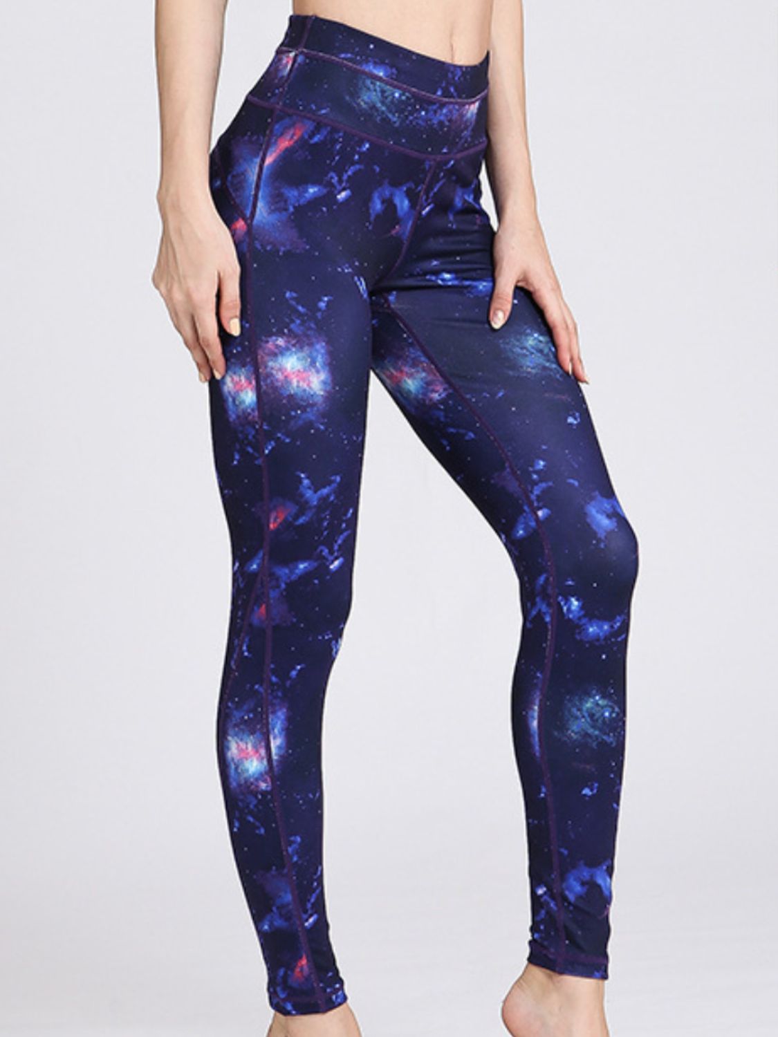 Printed Active High Waist Leggings - GlossDrop
