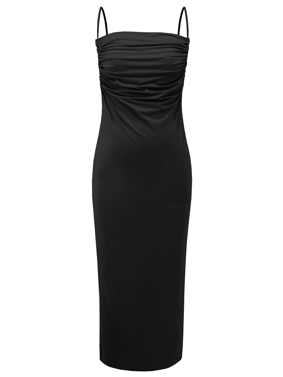 Backless Cowl Neck Sleeveless Cami Dress - GlossDrop