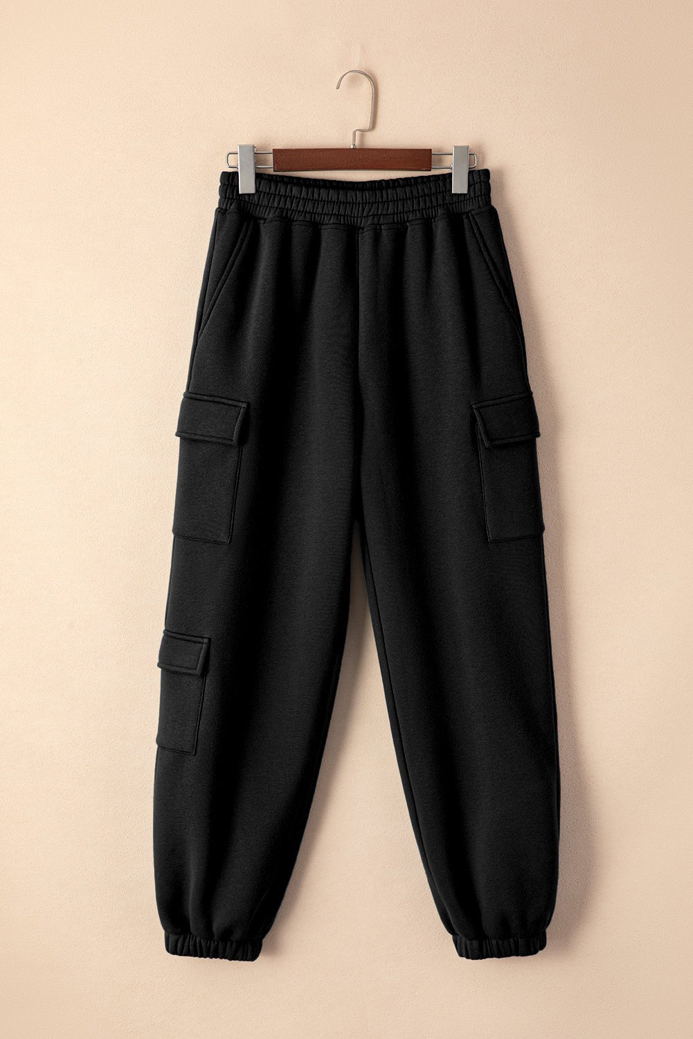 Pocketed Elastic Waist Active Joggers - GlossDrop