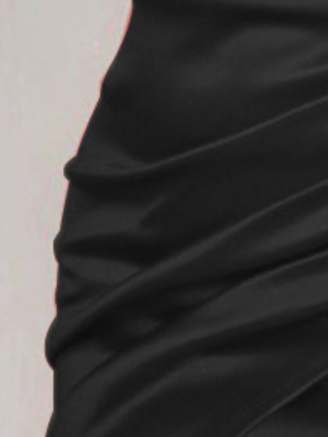 Ruched Spaghetti strap Wrap Dress - GlossDrop