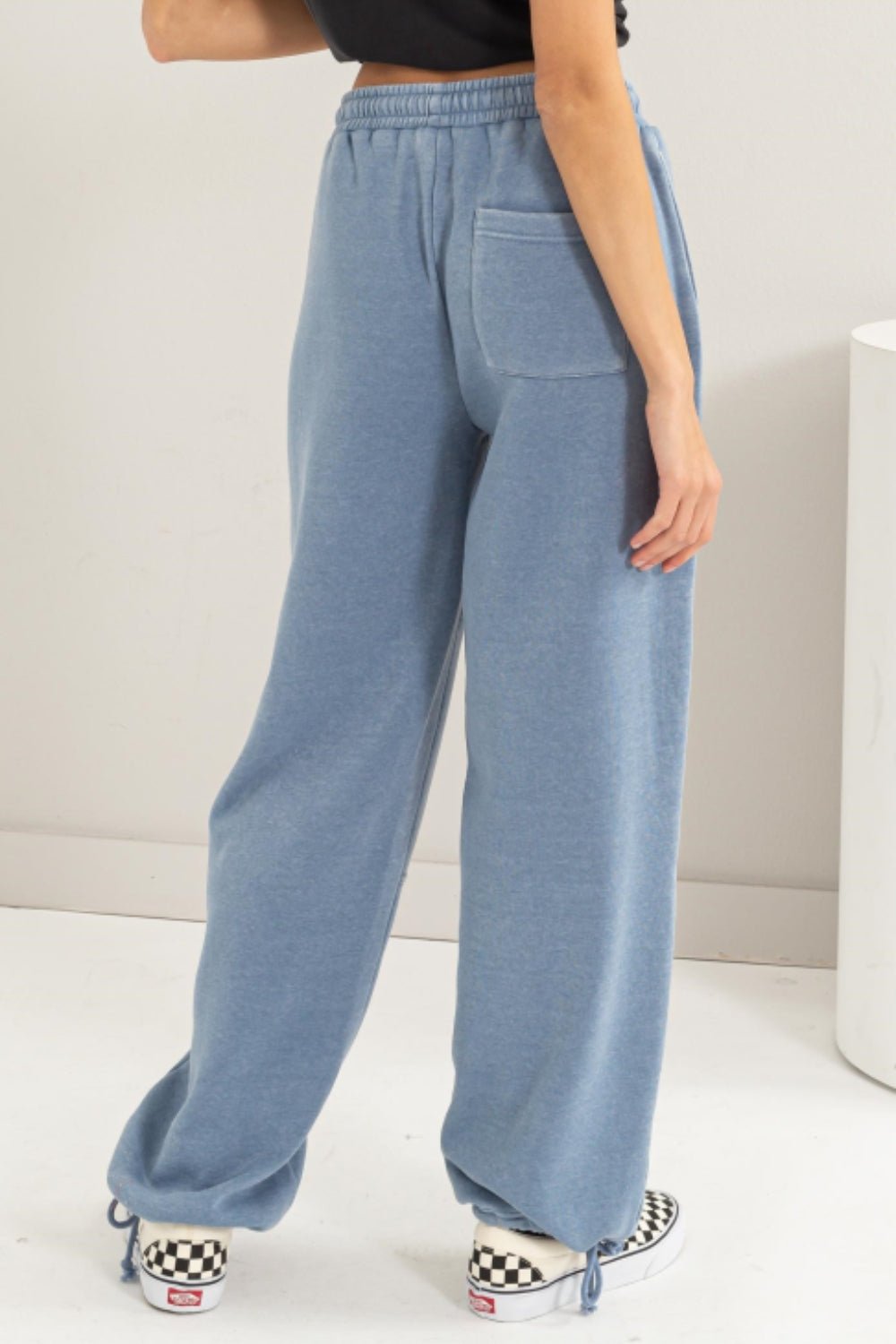 HYFVE Stitched Design Drawstring Sweatpants - GlossDrop
