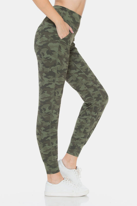 Leggings Depot Camouflage High Waist Leggings - GlossDrop