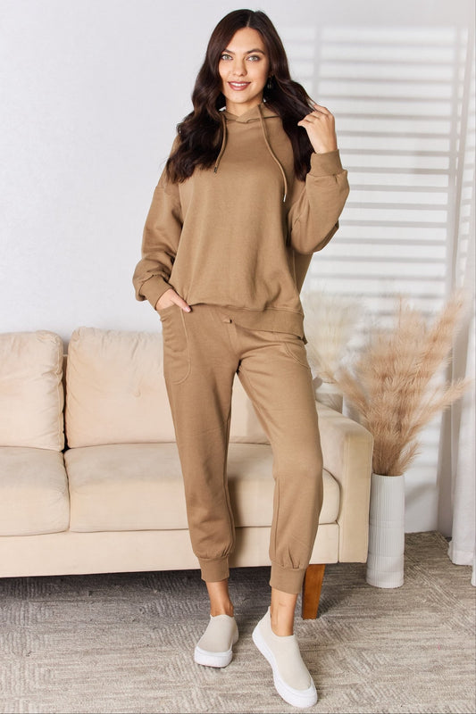 RISEN High Rise Relaxed Joggers - GlossDrop