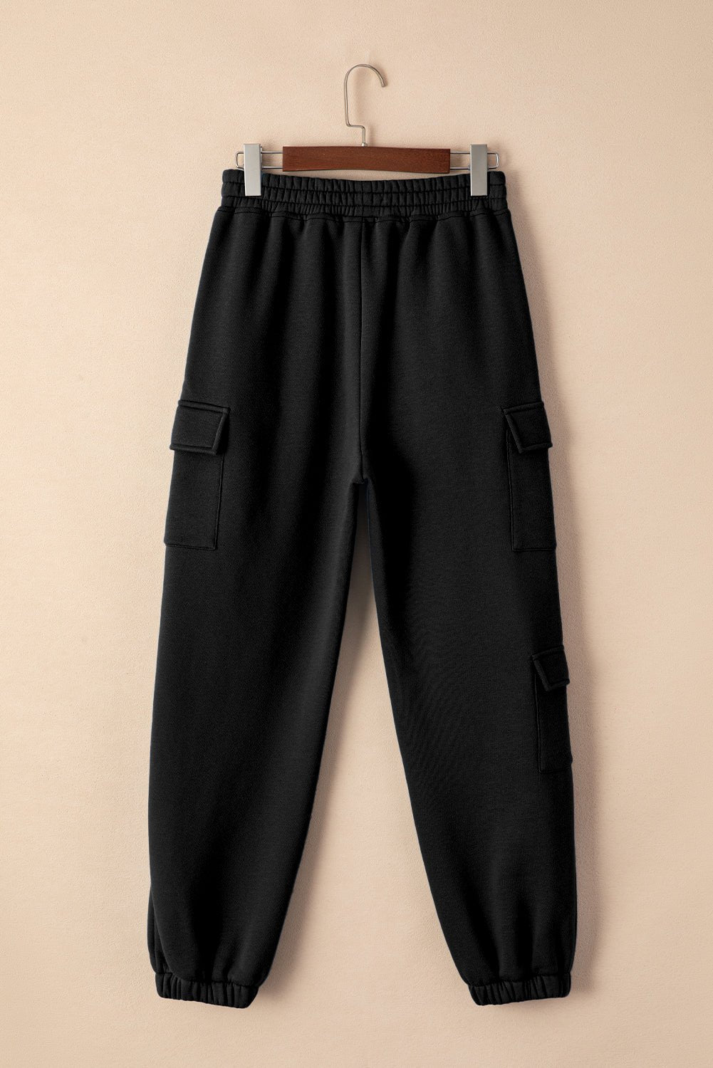 Pocketed Elastic Waist Active Joggers - GlossDrop